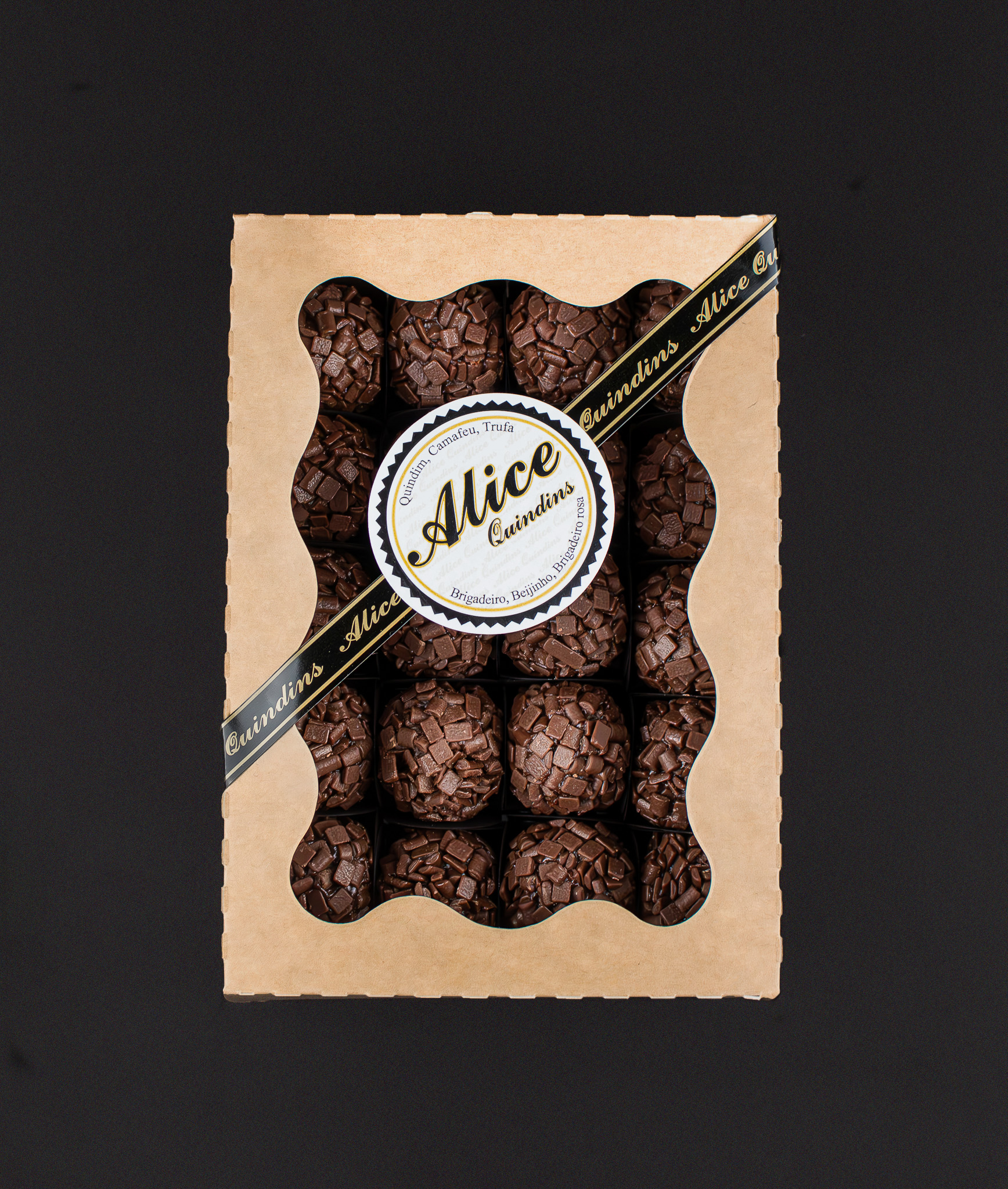 Alice Quindims - Brigadeiros caixa com 20 unidades
