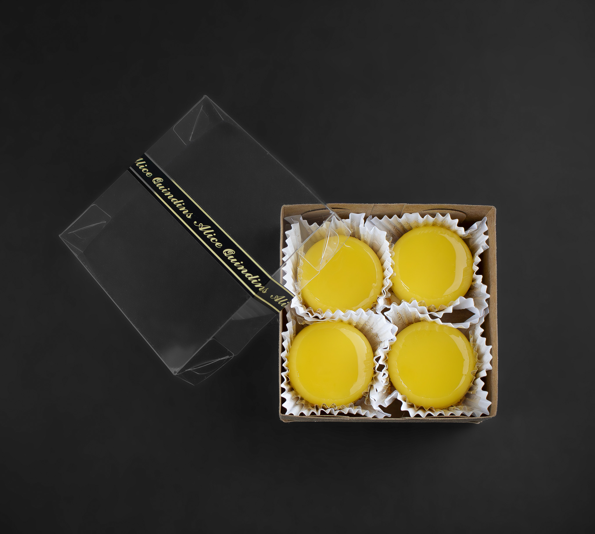 Alice Quindins - Quindim caixa com 4 unidades