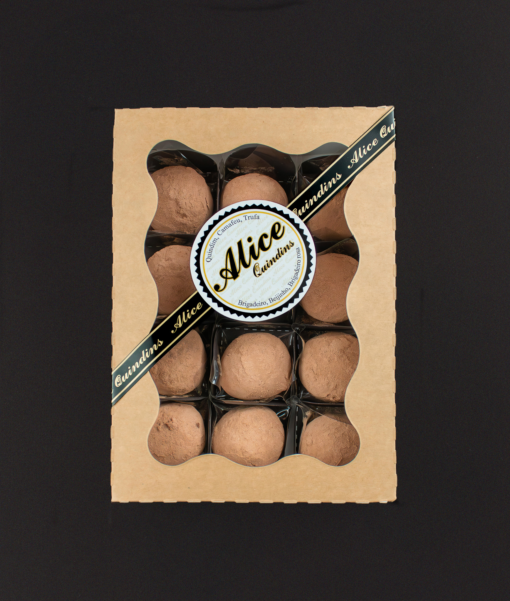 Alice Quindims - Trufas caixa com 12 unidades